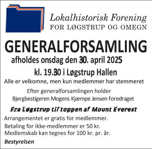 Annonce Fjends Folkeblad GF 2025 1