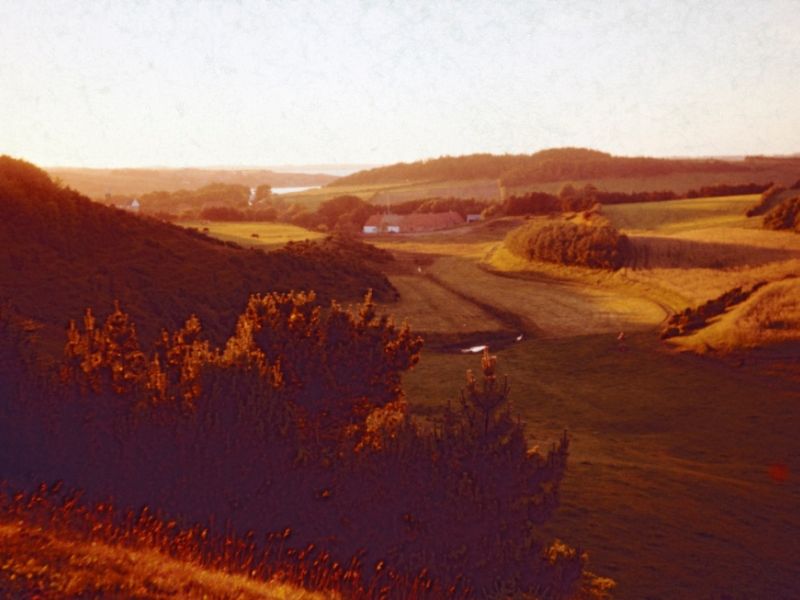 1962 Fiskbæk kirke set fra Snabedal