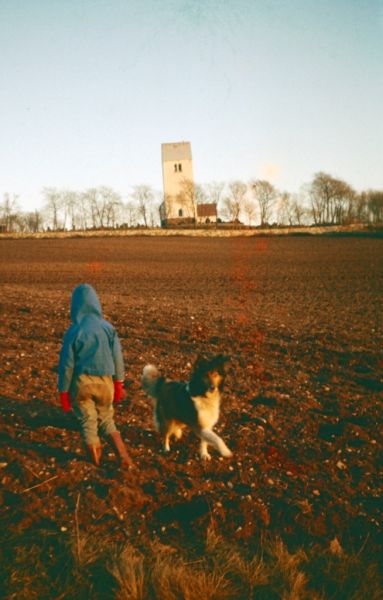 1962  Vorde kirke fra vest
