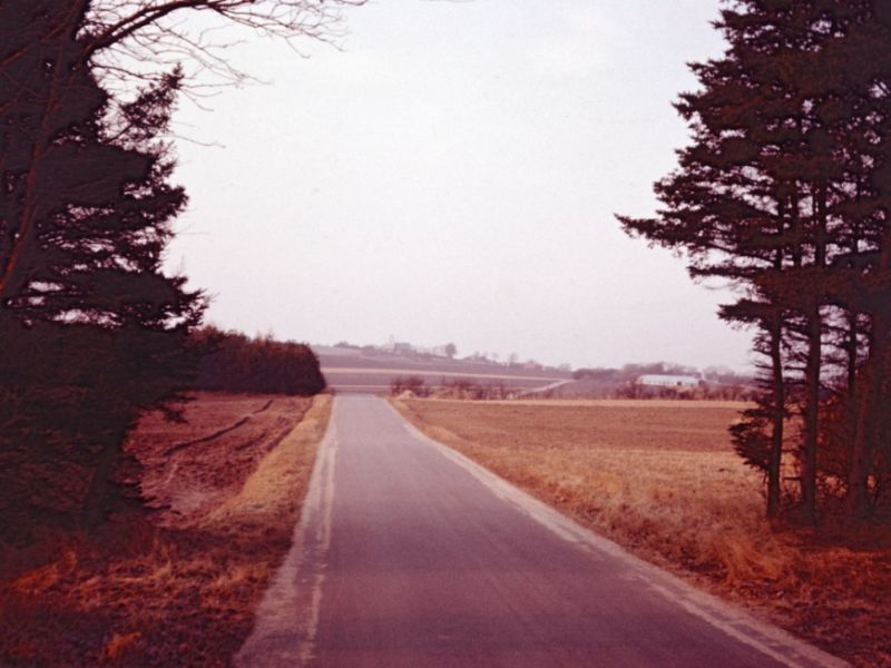 1965 Vorde kirke fra Vordevej