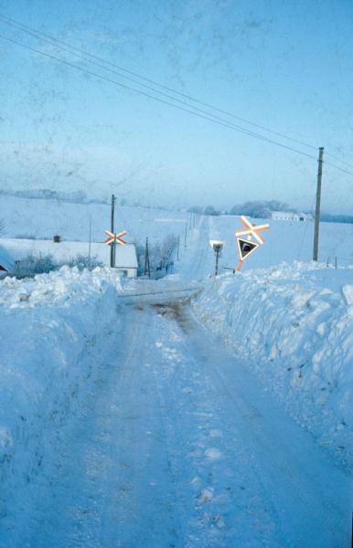 1966 Vorde Starsig i sne