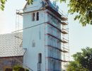 1975 Vorde kirke rep af t&aring;rn